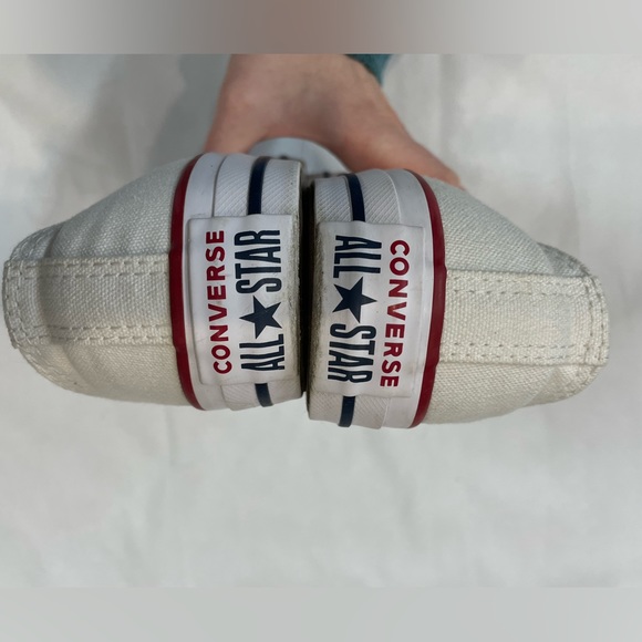 Converse White Chuck Taylor All Star Unisex Low Top Shoe US size 5.5 - Picture 8 of 13